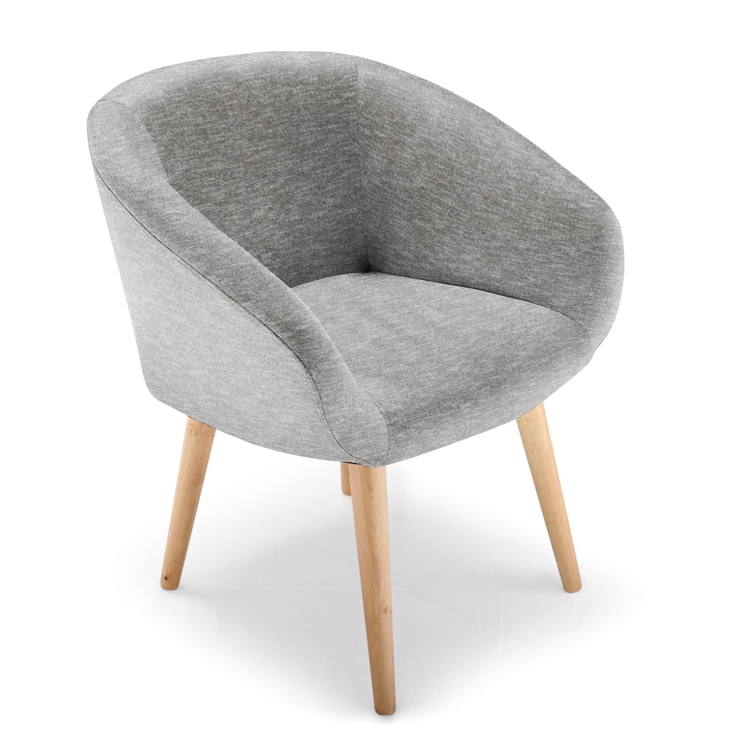 Frost Stuhl / Sessel im skandinavischen Stil Grau