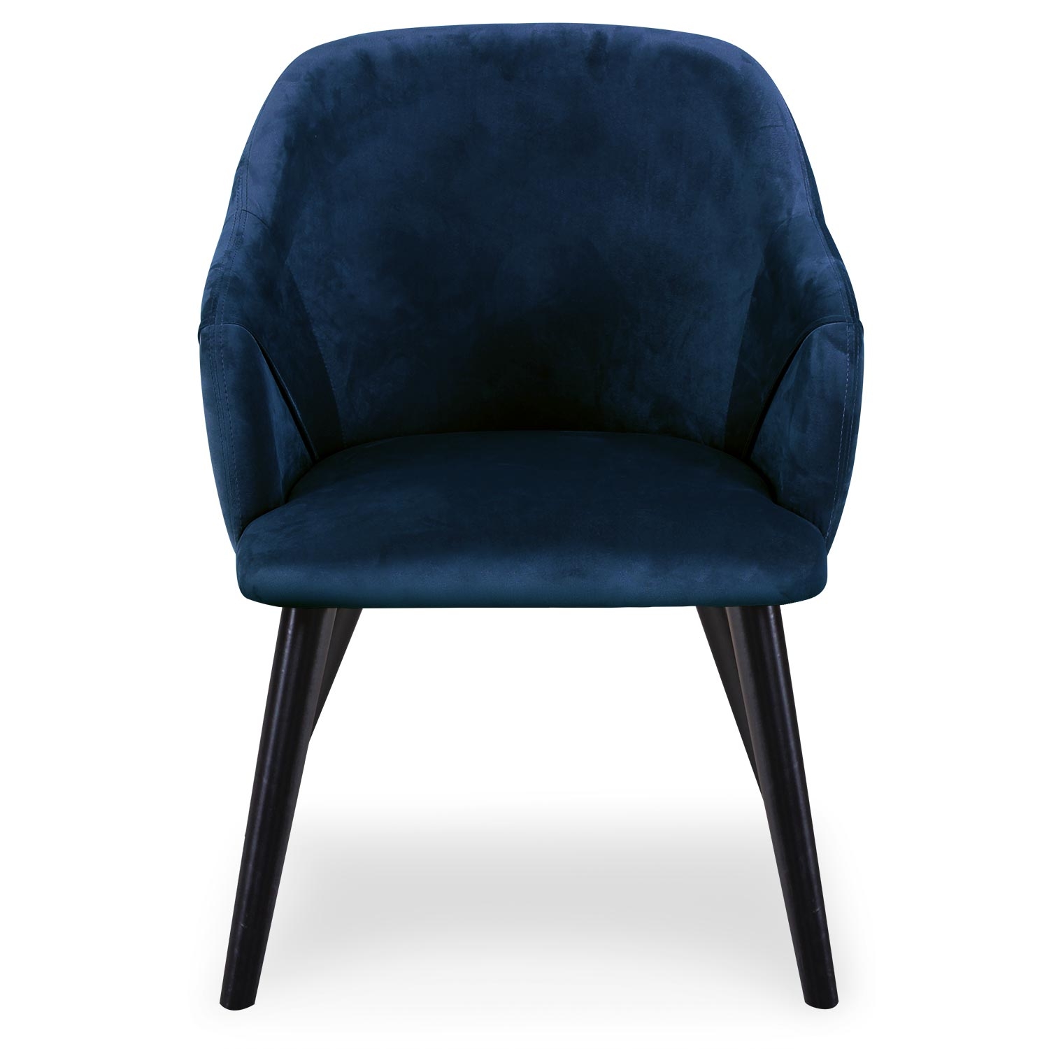 Liberto Set mit 2 Sesseln mit Samtbezug Blau